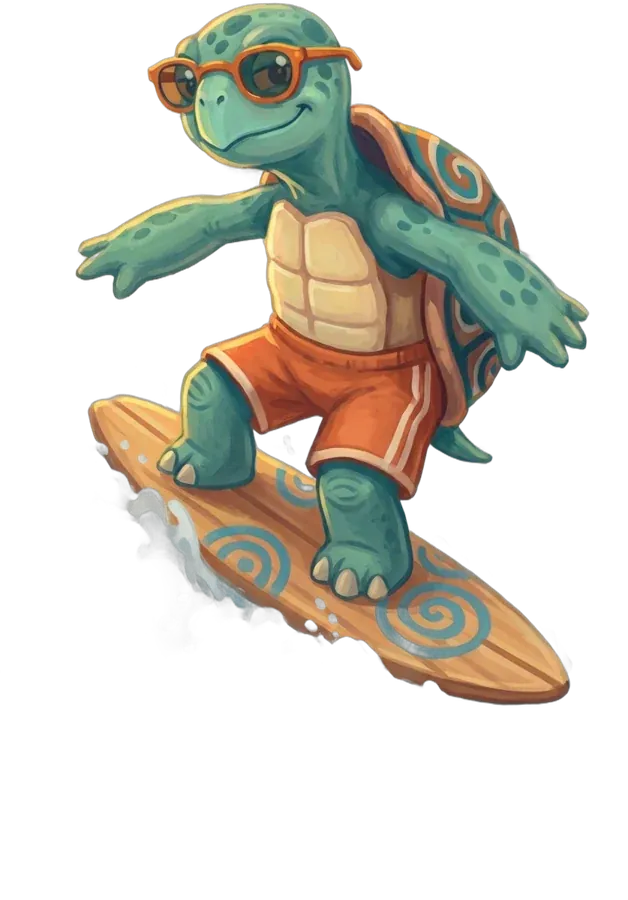 Черепаха Tortuga на доске